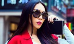 Diệu Huyền thả dáng đẹp 'mê hồn' trên phố