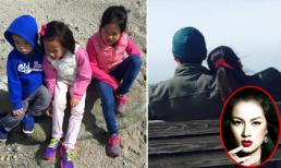 Gia đình siêu mẫu Ngọc Thúy tình cảm đi chơi