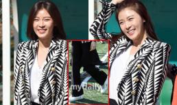 Ha Ji Won gây chú ý với gu thời trang khác lạ