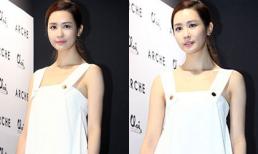 Lee Da Hae xinh như búp bê với váy trắng trong sự kiện