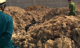 Phát hiện xác chết cháy đen khi san lấp đất