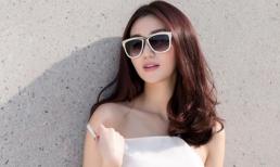 Khánh My diện style 'white on white'  tự tin xuống phố