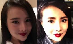 Can Lộ Lộ tái xuất với cằm nhọn hoắt, mặt 'phù thủy'