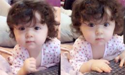 Cadie 'trổ tài' bấm máy tính cực siêu