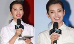 Lý Băng Băng lộ mặt cứng đơ và kém tự nhiên