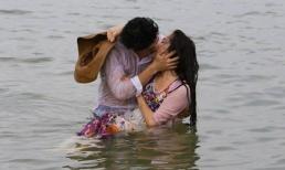 Nhã Phương và Kang Tae Oh hôn nhau say đắm ở Đà Nẵng