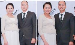 Ngọc Thạch tăng cân đáng kể ở tháng cuối thai kì