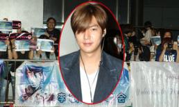 Lee Min Ho giữa đêm vẫn bị 'rừng' fan 'quây kín'