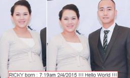 Siêu mẫu Ngọc Thạch đã sinh con trai đầu lòng