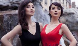 Chị em Mai Thu Huyền gợi cảm trên đất Pháp