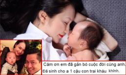 Tuấn Hưng dành lời ngọt ngào với vợ nhân 1 năm ngày cưới