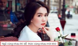 Ngọc Trinh: 'Ngủ với nhau thì dễ, thức cùng nhau mới khó'
