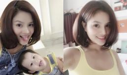 Vũ Thu Phương 'đổi gió' với kiểu tóc mới