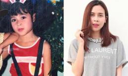 Lưu Hương Giang gây 'sốt' với ảnh thơ ấu sành điệu