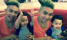 Phan Hiển 'thèm' có con trai đáng yêu như bé Sushi