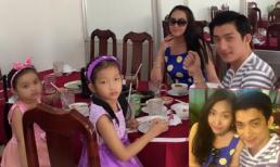 'Bắt gặp' Phi Thanh Vân đi chơi với con riêng của chồng