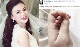 Thu Thủy đã sinh con trai đầu lòng