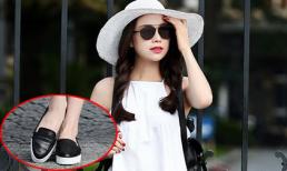 Trà Ngọc Hằng khoe gout thời trang đẳng cấp với giày thể thao