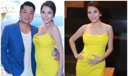 Kiwi Ngô Mai Trang mặc gợi cảm, ‘bế’ bụng bầu đi xem nhảy