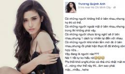 Trương Quỳnh Anh vẫn rạn nứt tình cảm với chồng?