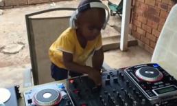 DJ 2 tuổi nói chưa sõi 'gây bão' vì tài chơi nhạc cực đỉnh