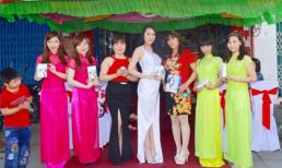 Phi Thanh Vân đẹp quyến rũ khai trương chi nhánh độc quyền tại Phú Yên