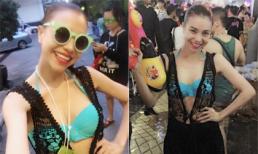 Trà Ngọc Hằng được fan 'nhắc khéo' khi mặc đồ gợi cảm tại Thái Lan