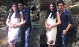 Vợ chồng Phi Thanh Vân tình tứ giữa cảnh núi rừng