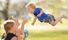  Khi em bé biết bay