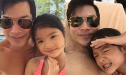 Trần Bảo Sơn nhắng nhít bên con gái ngày cuối tuần