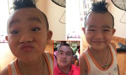 Con trai Hiếu Hiền siêu hài hước không kém bố