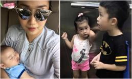 Ốc Thanh Vân khoe 3 nhóc tì cực đáng yêu