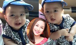 Ốc Thanh Vân khoe nụ cười 'hở lợi' cực yêu của con trai út