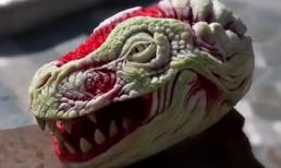 Tác phẩm điêu khắc tuyệt đỉnh làm bằng dưa hấu