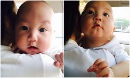 Con trai Tuấn Hưng hào hứng vào Sài Gòn thăm ông bà nội