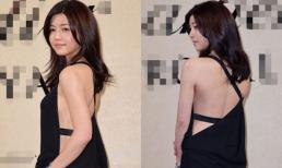 'Tiểu Long Bao' khoe lưng trần với váy cắt xẻ táo bạo