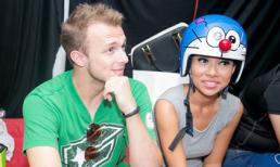 Thảo Trang được trai lạ ‘tháp tùng’ sau nghi án chia tay