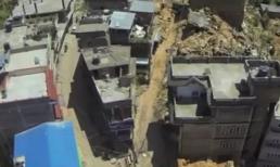 Toàn cảnh động đất tại Nepal nhìn từ trên cao