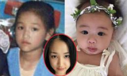 Maya khoe ảnh con gái đáng yêu giống mẹ lúc nhỏ