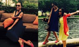 Đoan Trang khoe loạt ảnh rạng rỡ ở trời Tây