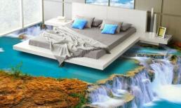 Gạch 3D lát nền 'biến' sàn nhà thành các tác phẩm nghệ thuật