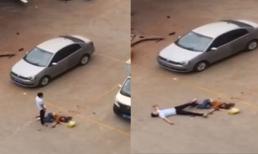 Kinh hoàng: Chồng đâm chết vợ giữa phố