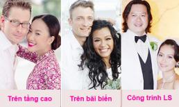 Những địa điểm vàng được sao Việt chọn tổ chức đám cưới