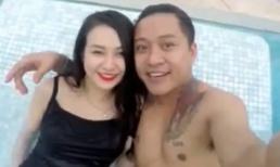 Tuấn Hưng vui vẻ với vợ hotgirl tại Mexico