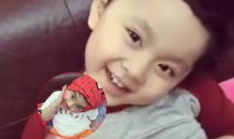 Con trai Trương Quỳnh Anh phiên bản 'Vịt hóa thiên nga' cực yêu