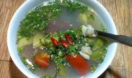 Nấu canh ngao chua  thanh mát cho ngày nắng