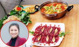 Cùng diễn viên 'Cầu Vồng Tình Yêu' biến tấu món lẩu riêu cua