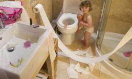 Những trò nghịch ngợm của trẻ khiến bố mẹ 'phát khóc' (P1)