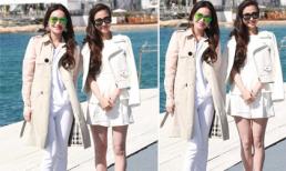 Angela Baby và Thư Kỳ đẹp rạng rỡ trong nắng tại Cannes