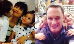 Gia đình Hồng Nhung hạnh phúc đi mua sắm cuối tuần